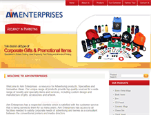 Tablet Screenshot of aimenterprises.com.pk